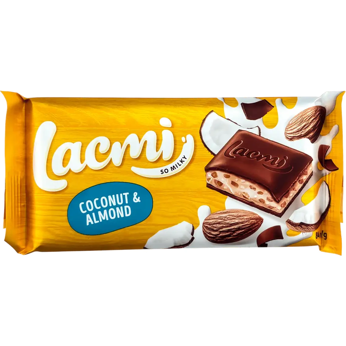 Lacmi Almond Coconut Cream Chocolate Bar